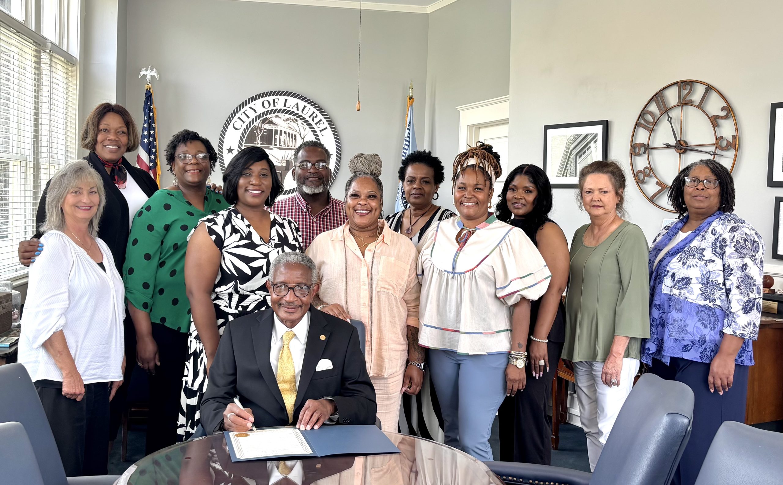Mayor Magee Proclaims May Older Americans Month 2025 - City of Laurel